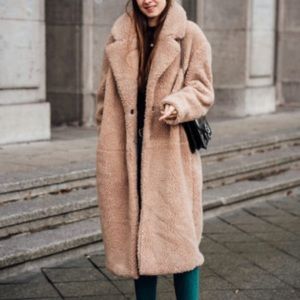 hm long pile coat